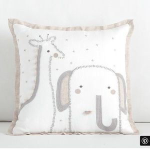 Pottery Barn Kids Baby Animal Decorative Pillow